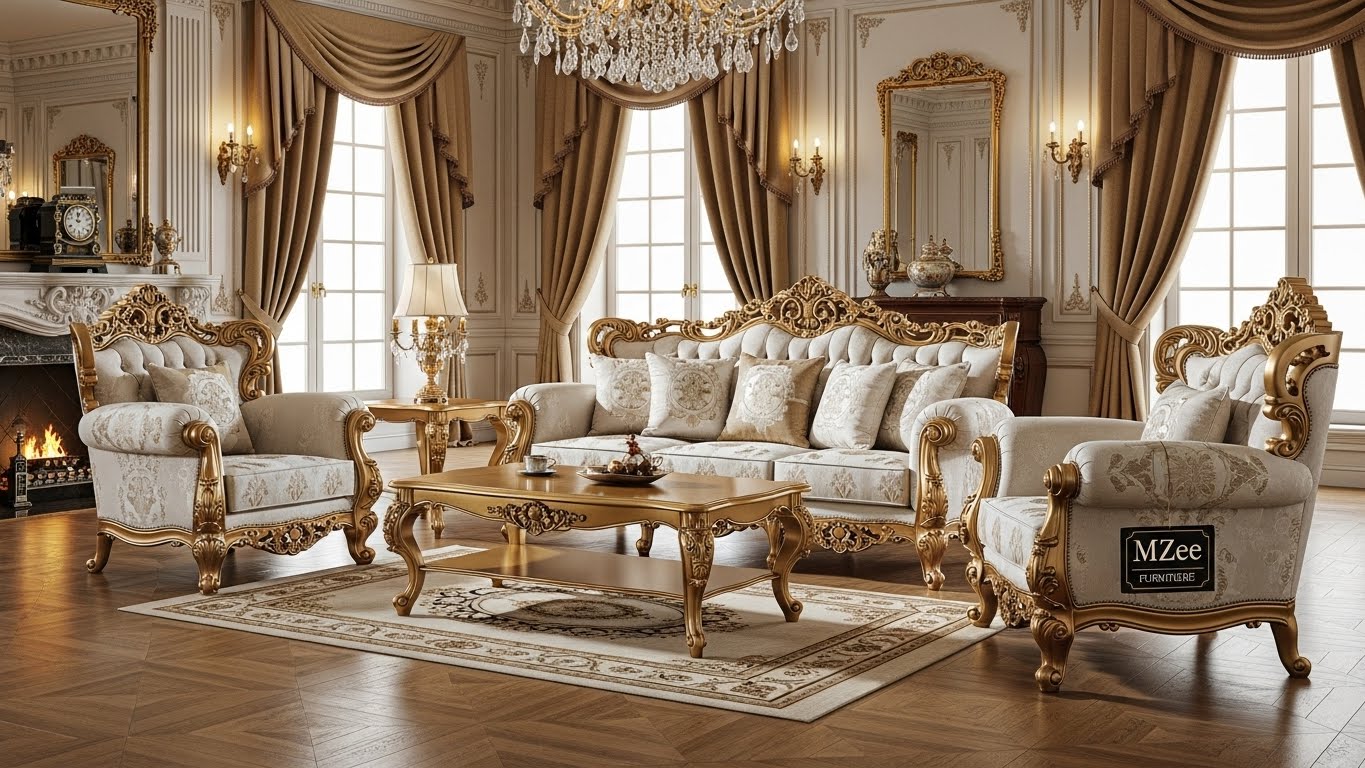 Classic Sofa Design in Pakistan Chinioti furniture