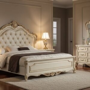 Classic Bed Design in Pakistan Chinioti Furniture