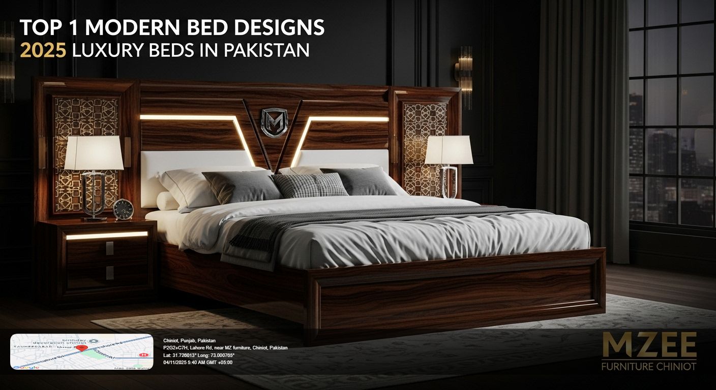 Top-5-Modern-Bed-Designs-2025-Luxury-Beds-in-Pakistan-MZee-Furniture-Chiniot