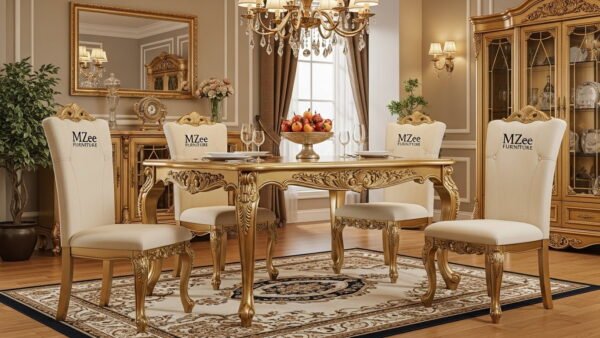 Dining Table set 4 Seater MZee Furniture Chiniot