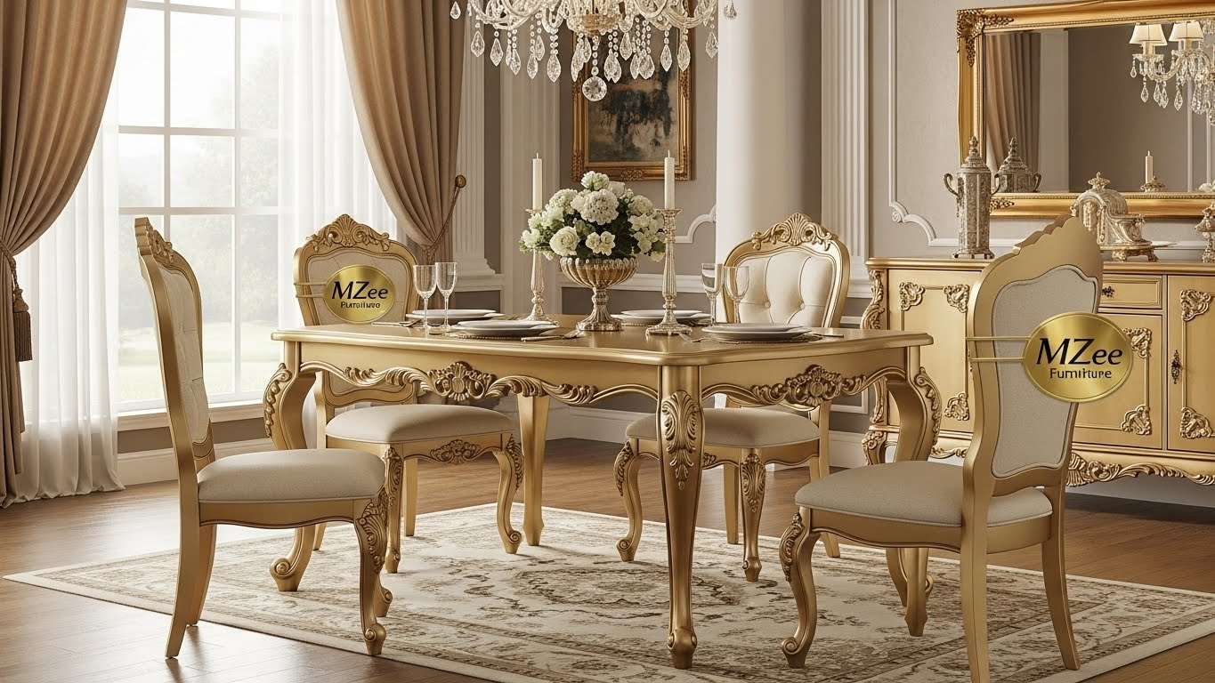 Dining Table set 4 Seater MZeeFurniture Chiniot