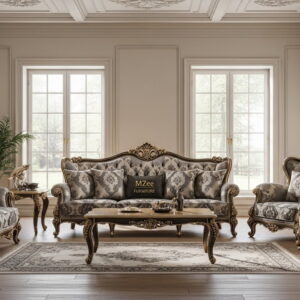 Luxury Sofa Set in UK & Pakistan Leather & Velvet MZee Furniture
