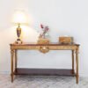 Console table classic with storage mzee furniture chiniot