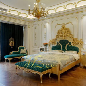 Solid Wood Mzee Bed Set – Durable & Elegant Bedroom Furniture