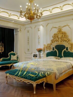 Solid Wood Mzee Bed Set – Durable & Elegant Bedroom Furniture