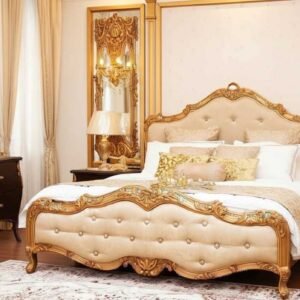 Sheesham Bed Design Pakistan – Solid Wood Luxury Beds for Modern Homes