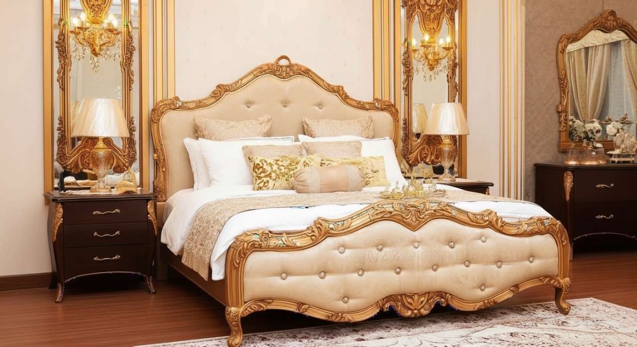 Sheesham Bed Design Pakistan – Solid Wood Luxury Beds for Modern Homes