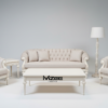 Modern wooden sofa set 5 seater with cushions – luxury furniture Pakistan