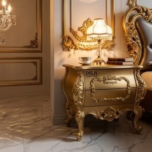 Wooden Nightstand with Drawer – Solid Wood Bedside Table for Modern Bedrooms (USA, UK, Pakistan, Türkiye)