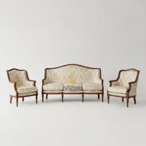 Wooden Sofa Set 3+2 Seater