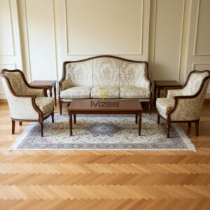 Wooden Sofa Set 3+2 Seater