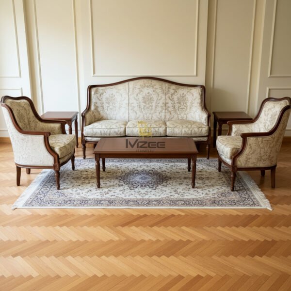 Wooden Sofa Set 3+2 Seater