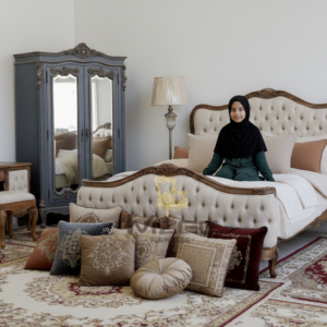 Cheap Bed Set Price in Pakistan – Solid Wood Bedroom Set