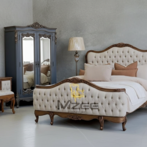 Cheap Bed Set Price in Pakistan – Solid Wood Bedroom Set