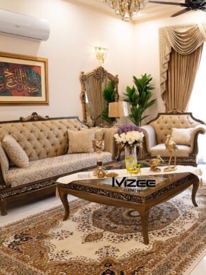 Chinioti Sofa Price in Pakistan MZee Handcrafted Luxury Wooden Sofa Sets