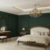 King Bed Frame MZee Luxury Solid Wood King Bed for Modern Homes
