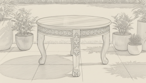 Outdoor Side Table Durable, Stylish & Weather-Resistant Choice for Modern Spaces