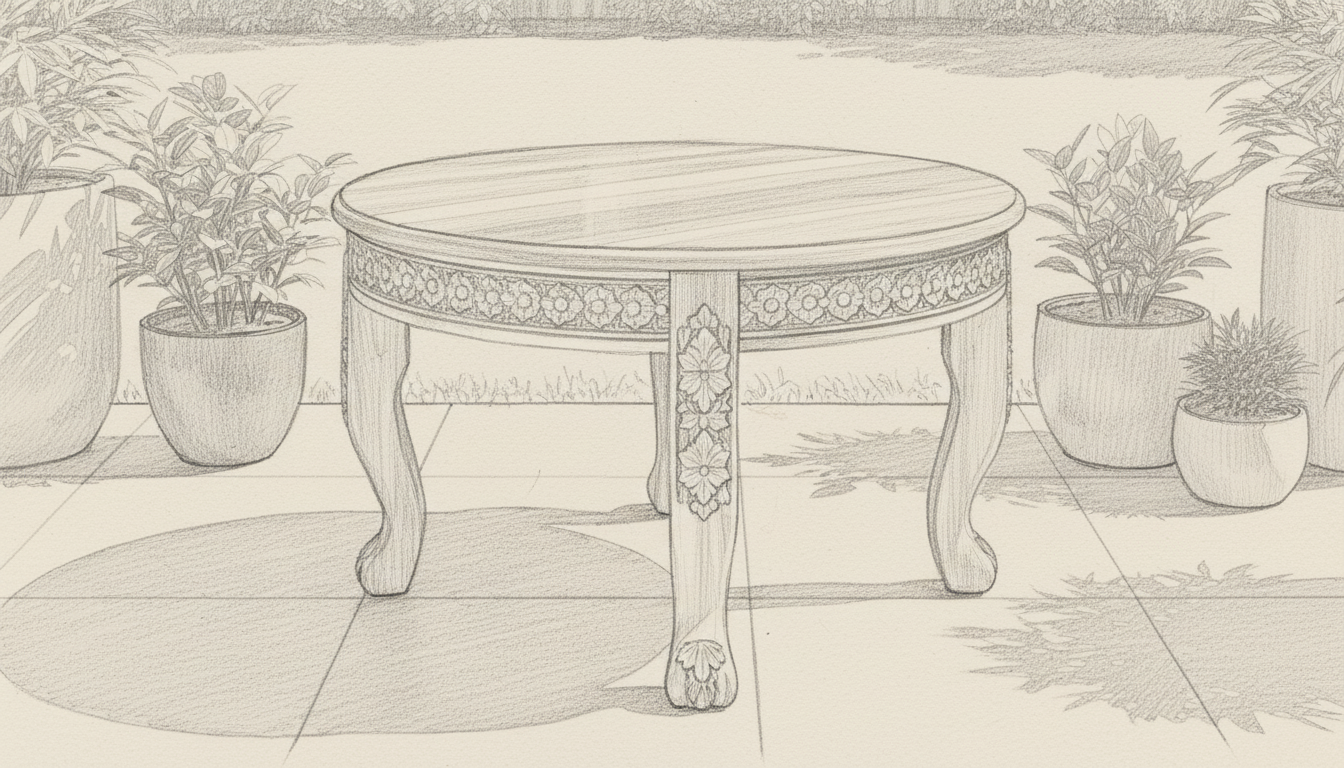 Outdoor Side Table Durable, Stylish & Weather-Resistant Choice for Modern Spaces