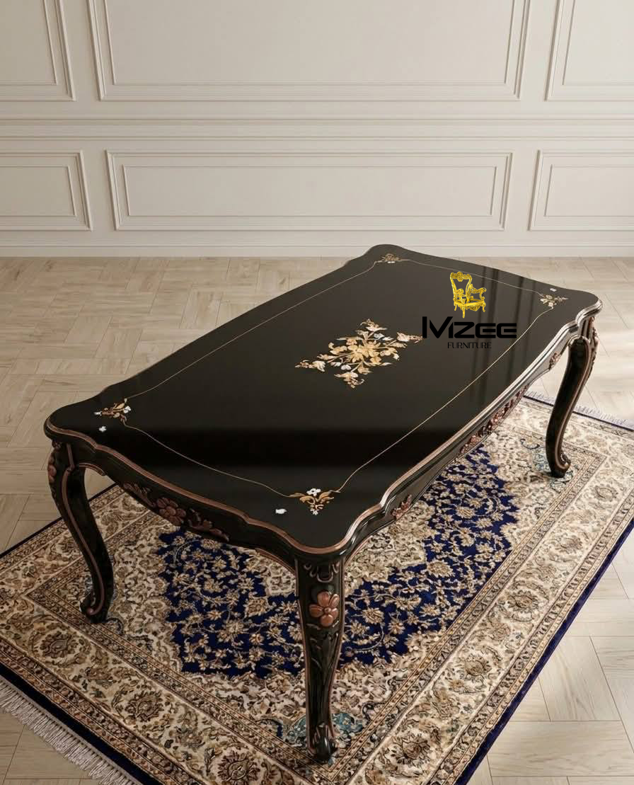 Shop the MZee wooden dining table 8 seater price in Pakistan Chinioti furniture