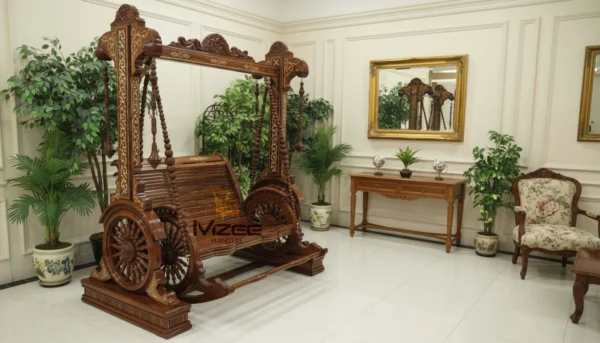 Top Chinioti Wooden jhoola chinioti swing chiniot jhula Timeless Swing for Every Home