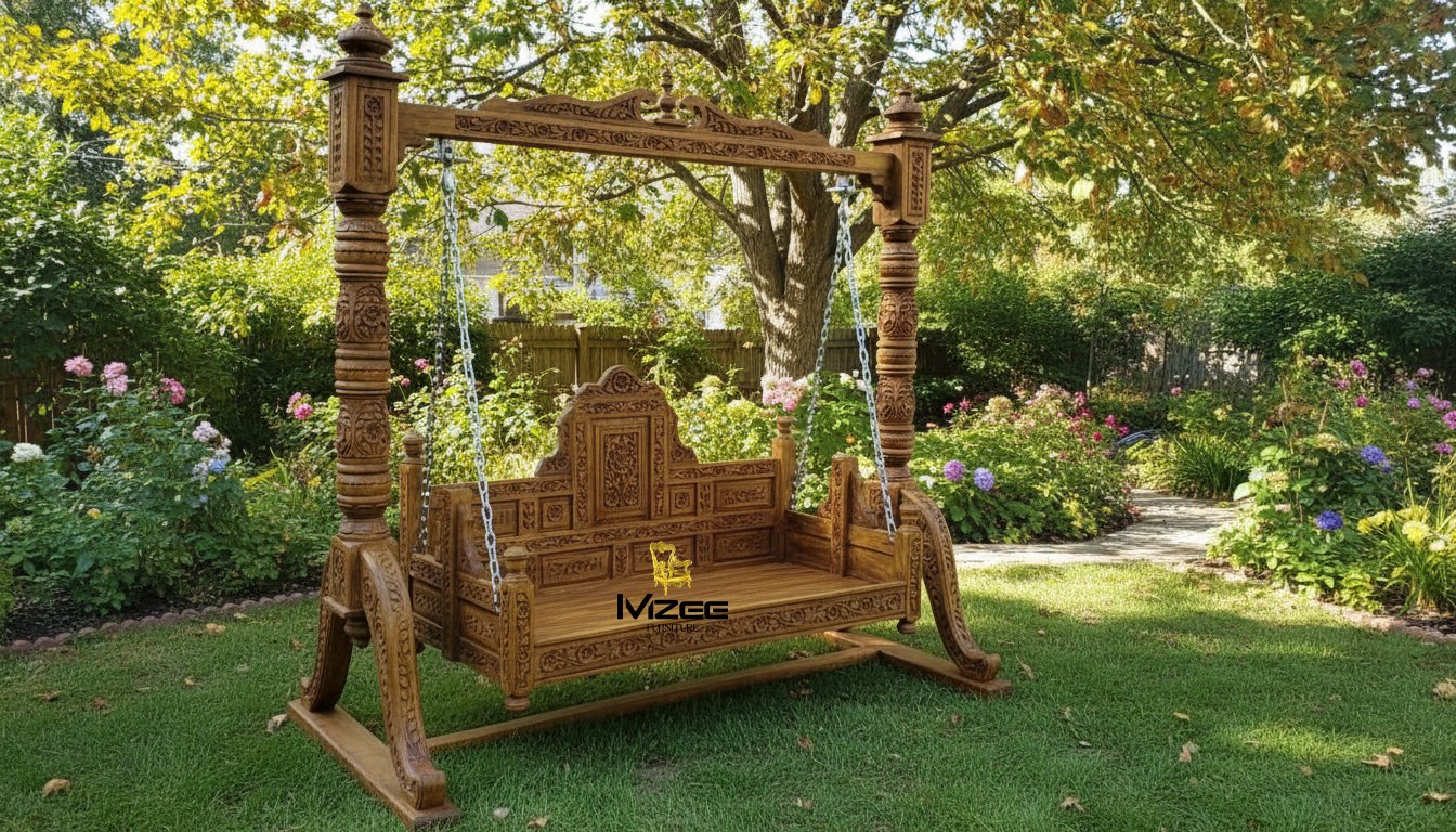 Wooden Jhoola Price in Pakistan MZee Furniture Chinioti Swing