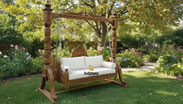 Wooden Jhoola Price in Pakistan MZee Furniture Chinioti Swing