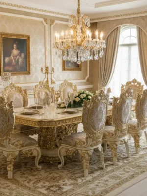 Table Dining Table by MZee Modern Wooden Dining Table in Pakistan