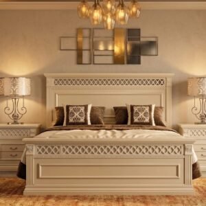 luxury bridal bed set designs in Pakistan with modern wedding bedding ideas, velvet styles, Turkish themes, and expert décor tips.