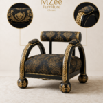 Turkish Carved Arm Chair