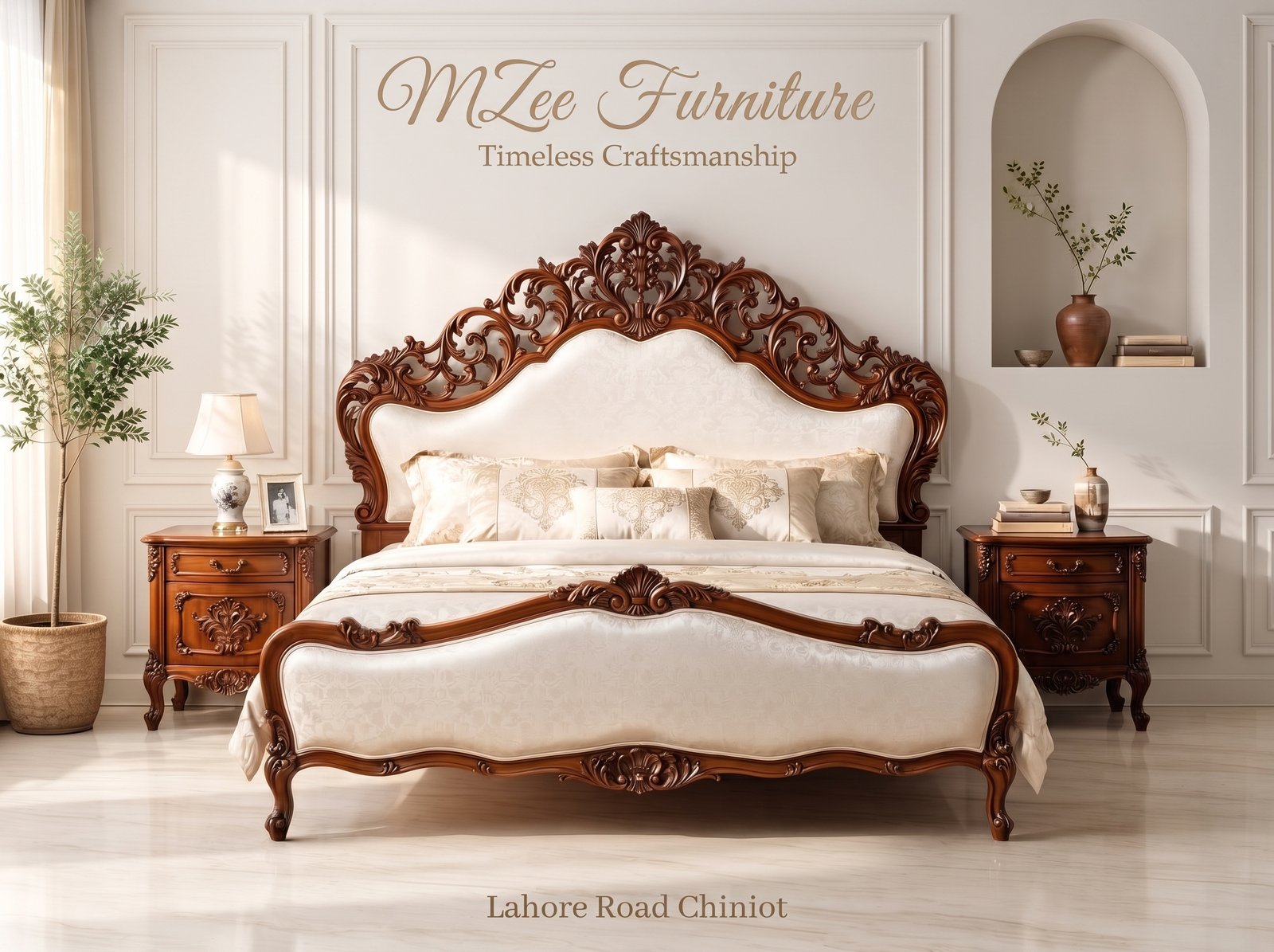 Chinioti Bed BS005 Chinioti Bridal Bed