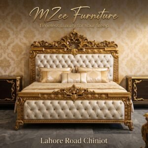 Luxury Bridal Bed Set BS003 MZ Furniture